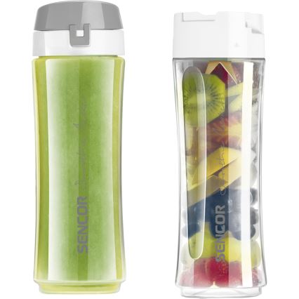 Sencor - Smoothieblender med tilbehør 500W/230V