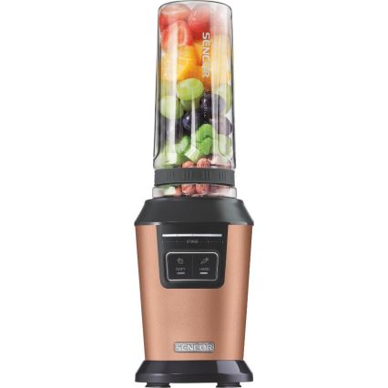 Sencor - Smoothieblender med tilbehør 800W/230V kobberfarvet