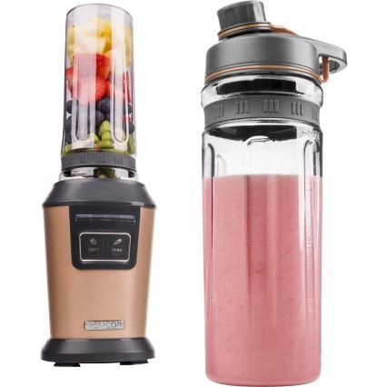 Sencor - Smoothieblender med tilbehør 800W/230V kobberfarvet