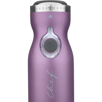 Sencor - Stavblender 4-i-1 1200W/230V rustfrit stål/lilla