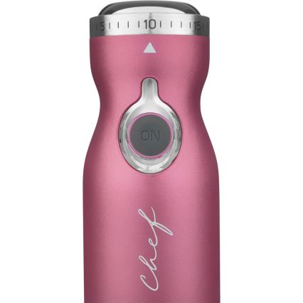 Sencor - Stavblender 4-i-1 1200W/230V rustfrit stål/pink