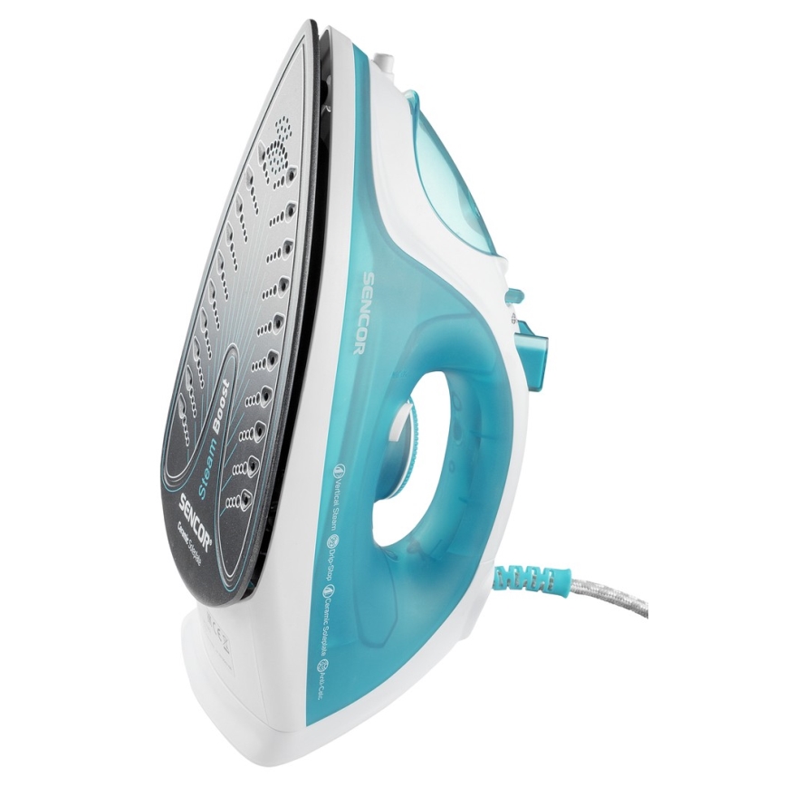 Sencor - Strygejern 2200W/230V blå/hvid