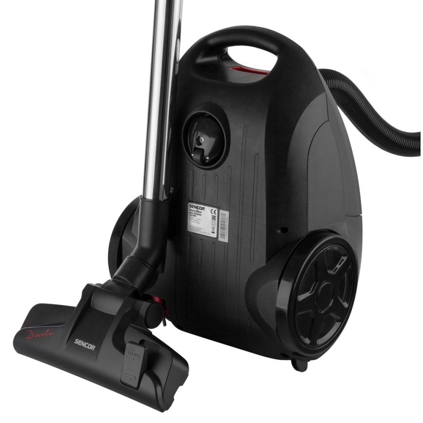 Sencor - Støvsuger 3 l 700W/230V sort/rød