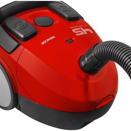 Sencor - Støvsuger med pose 1,5 l 850 W/230 V rød/sort