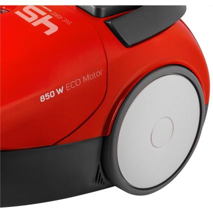 Sencor - Støvsuger med pose 1,5 l 850 W/230 V rød/sort