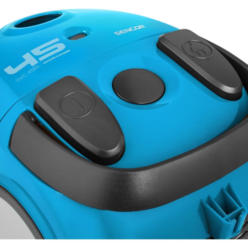 Sencor - Støvsuger med pose 1,5 l 850W/230V blå/sort