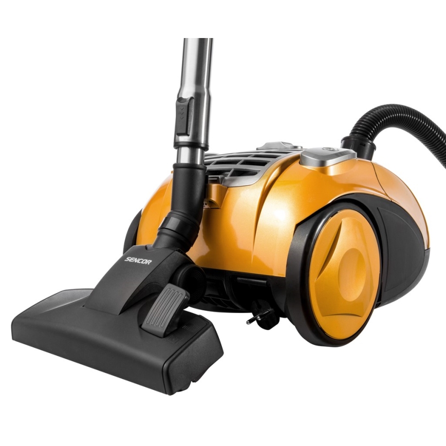 Sencor - Støvsuger med/uden pose 4,5 l/3 l 700W/230V guldfarvet