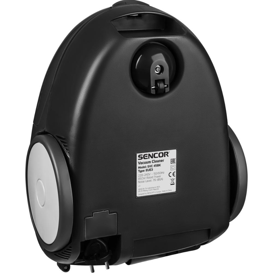 Sencor - Støvsugerpose 1,5 l 850W/230V sort