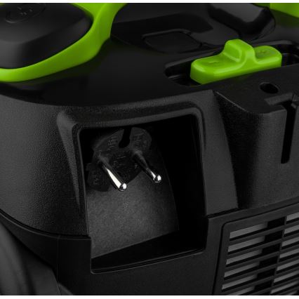 Sencor - Støvsugerpose 1,5 l 890W/230V grøn/sort