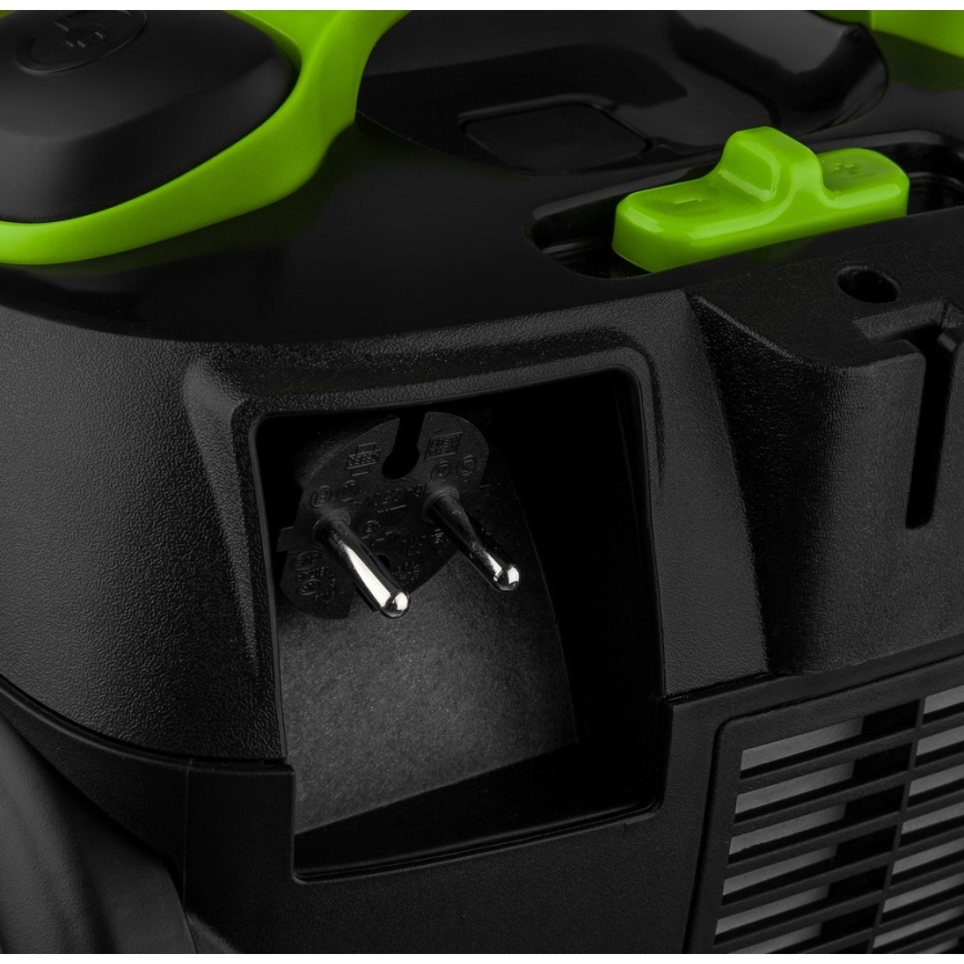 Sencor - Støvsugerpose 1,5 l 890W/230V grøn/sort