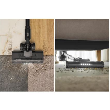 Sencor - Trådløs 2-i-1 stavstøvsuger 200W/2600 mAh sort