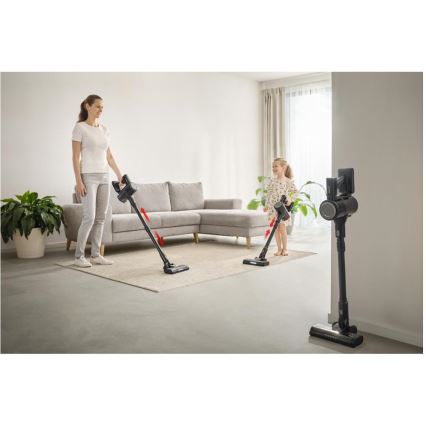 Sencor - Trådløs 2-i-1 stavstøvsuger 200W/2600 mAh sort