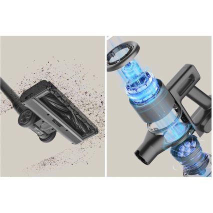 Sencor - Trådløs 2-i-1 stavstøvsuger 200W/2600 mAh sort