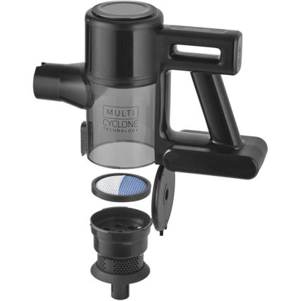 Sencor - Trådløs 2-i-1 stavstøvsuger 200W/2600 mAh sort