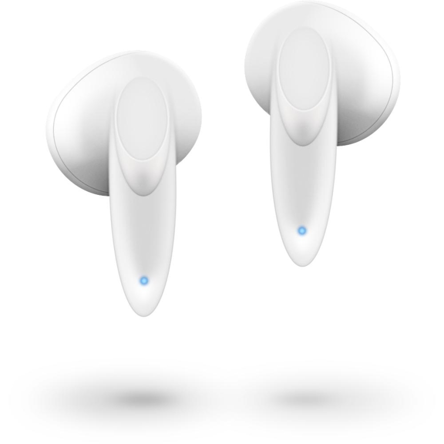 Sencor - Trådløs earphones IPX4 hvid