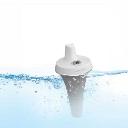 Sencor - Trådløs flydesensor til pool 2xAA IPX7