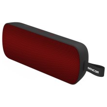 Sencor - Trådløs højtaler 10W 2000 mAh IPX7 rød