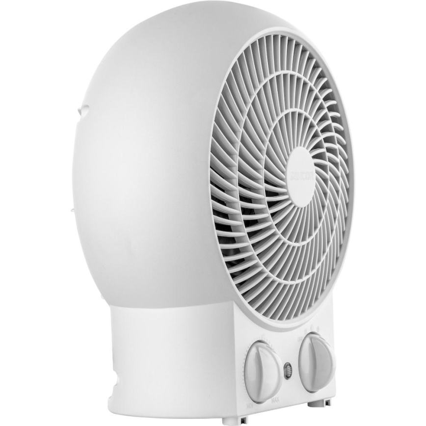 Sencor - Vifte med varmelegeme 1200/2000 W/230 V hvid