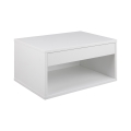 Sengebord LIGNE 50x35 cm hvid