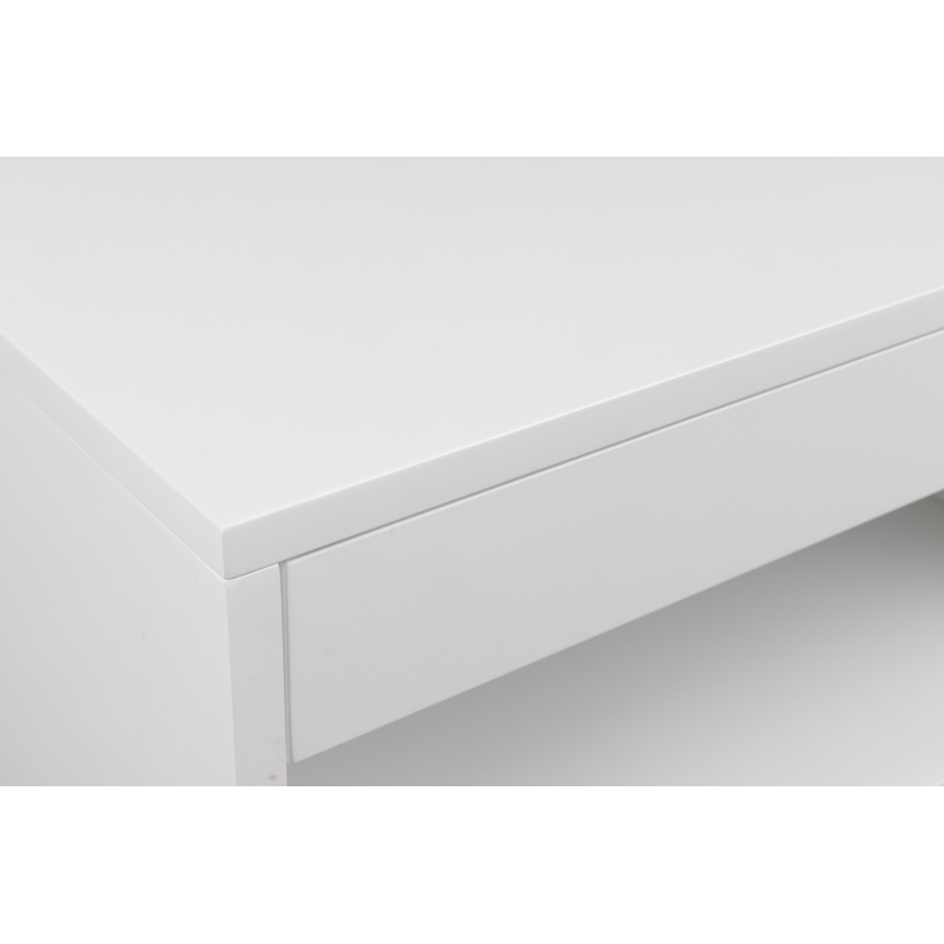 Sengebord LIGNE 50x35 cm hvid