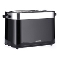 Severin AT 9264 - Brødrister med to åbninger 800W/230V rustfrit stål/sort