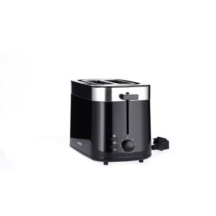 Severin AT 9264 - Brødrister med to åbninger 800W/230V rustfrit stål/sort