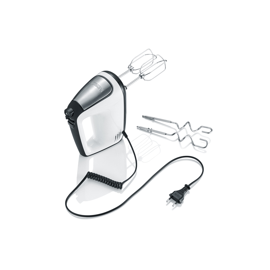 Severin HM 3830 - Håndmixer 400W/230V hvid/sort