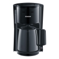 Severin KA 9306 - Kaffemaskine med termokande 1 l 1000W/230V sort
