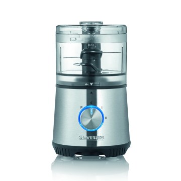 Severin KM 3865 - Elektrisk madhakker 400 W/230 V, rustfrit stål/sort