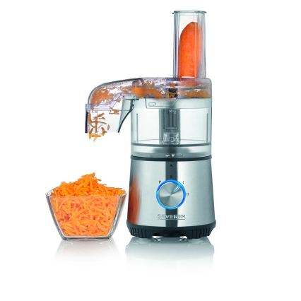Severin KM 3865 - Elektrisk madhakker 400 W/230 V, rustfrit stål/sort