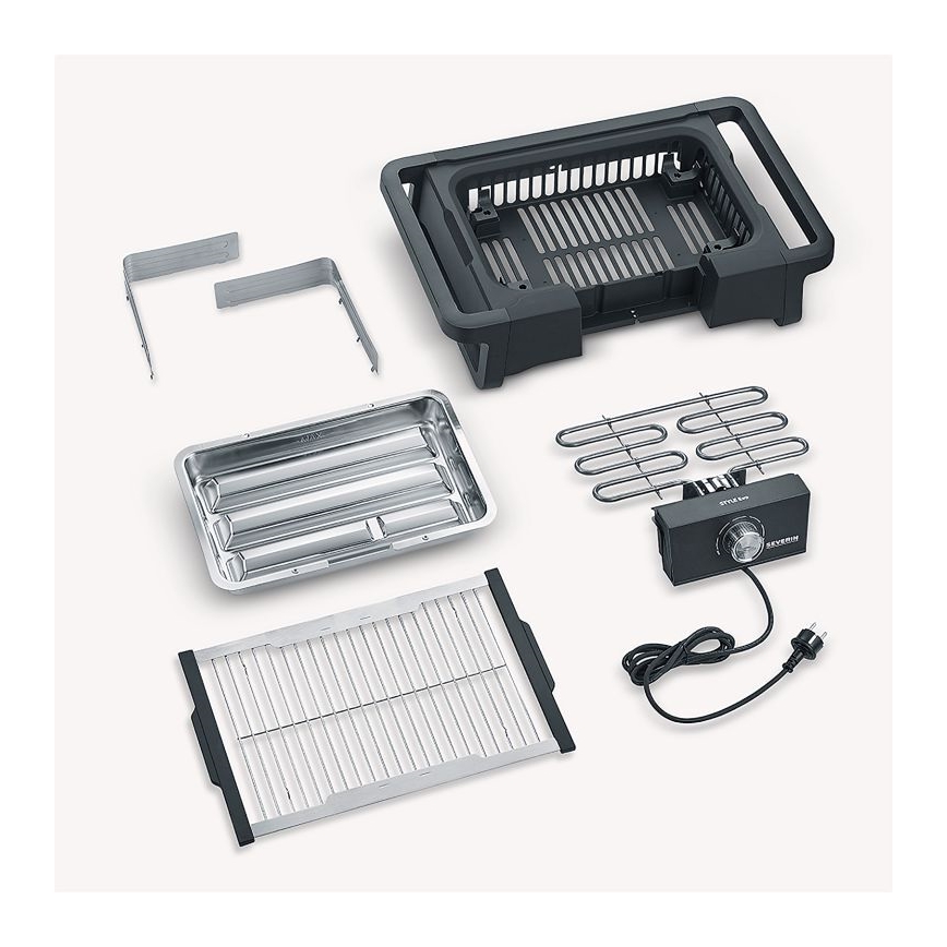 Severin PG 8123  - Elektrisk bordgrill 2300W/230V