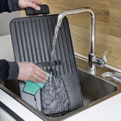 Severin PG 8564 - Elektrisk bordgrill 2300W/230V 50x30 cm sort