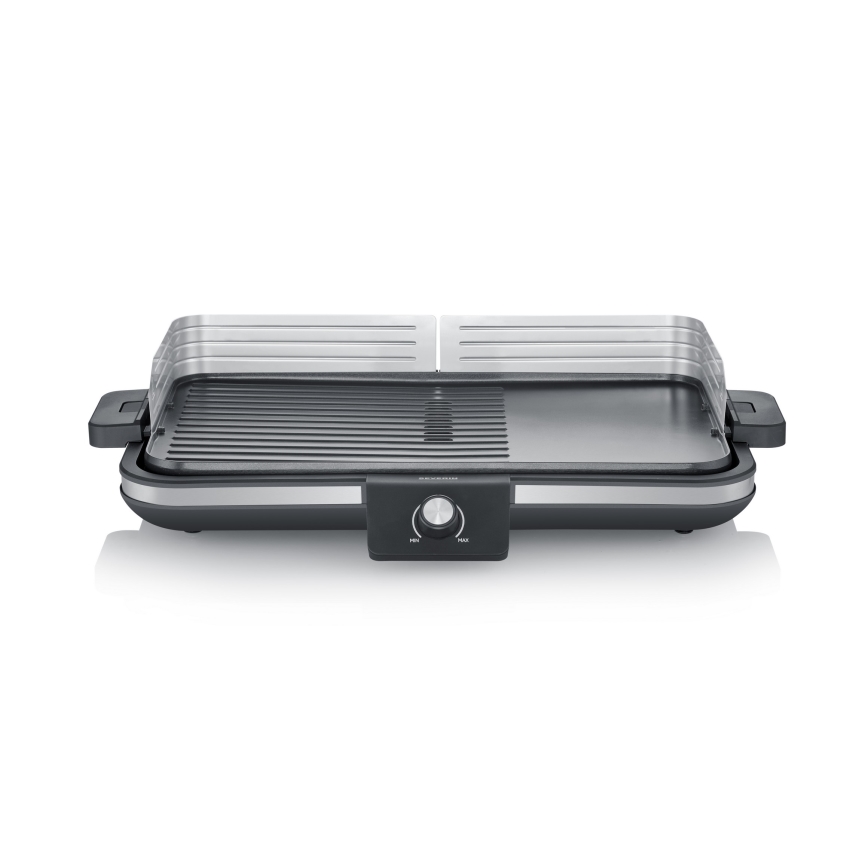 Severin PG 8564 - Elektrisk bordgrill 2300W/230V 50x30 cm sort