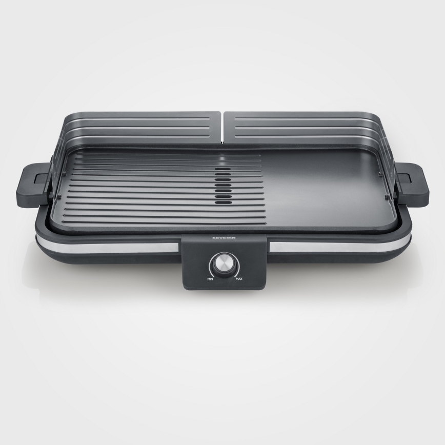 Severin PG 8564 - Elektrisk bordgrill 2300W/230V 50x30 cm sort