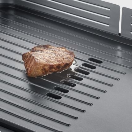 Severin PG 8564 - Elektrisk bordgrill 2300W/230V 50x30 cm sort