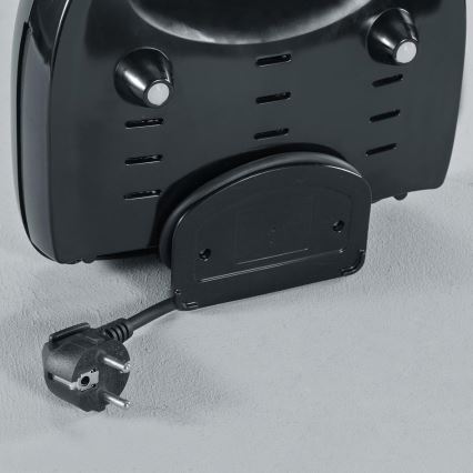 Severin SA 2969 - Brødrister 700W/230V i rustfrit stål/sort