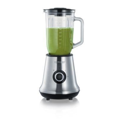 Severin SM 3737 - Bordblender 1 l 500W/230V rustfrit stål/sort