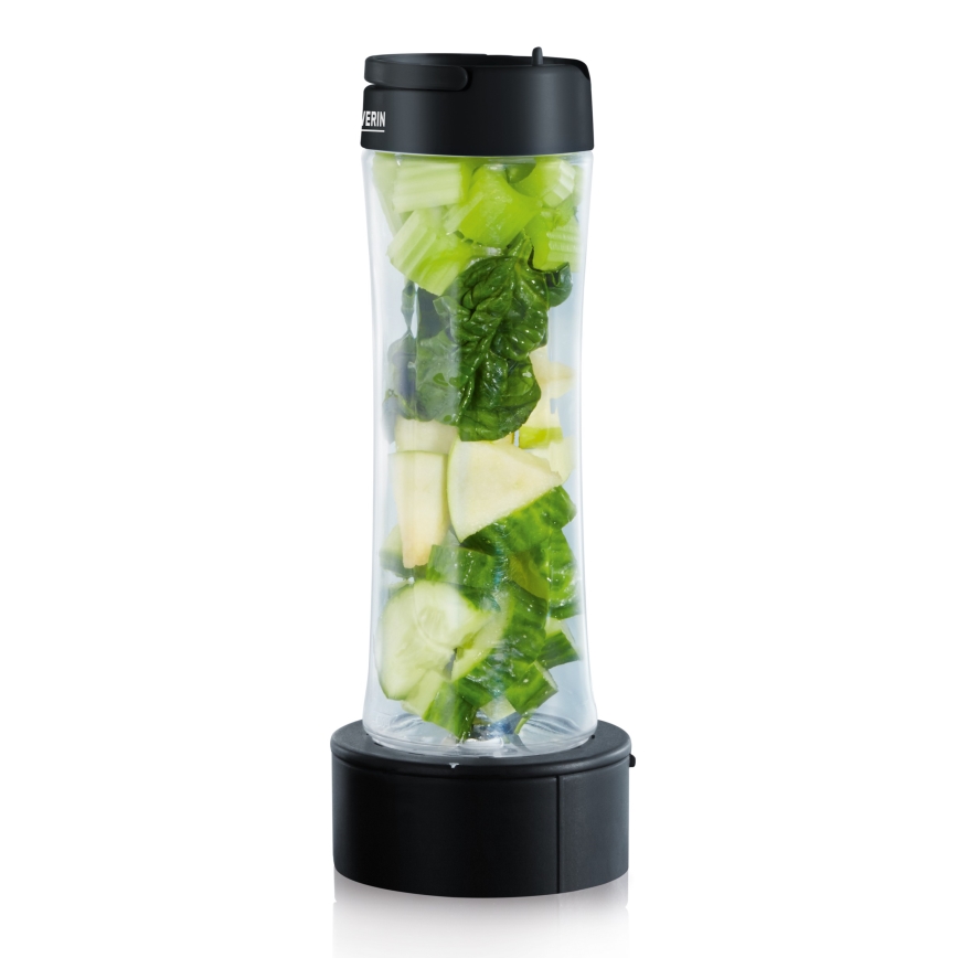 Severin SM 3737 - Bordblender 1 l 500W/230V rustfrit stål/sort