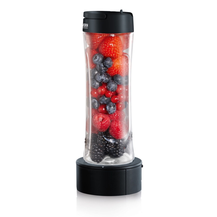 Severin SM 3737 - Bordblender 1 l 500W/230V rustfrit stål/sort