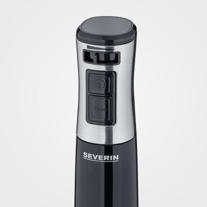 Severin SM 3771 - Stavblender 600W/230V rustfrit stål/sort