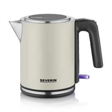 Severin WK 9577 - Hurtigkogende elkedel 1 l 2400W/230V beige