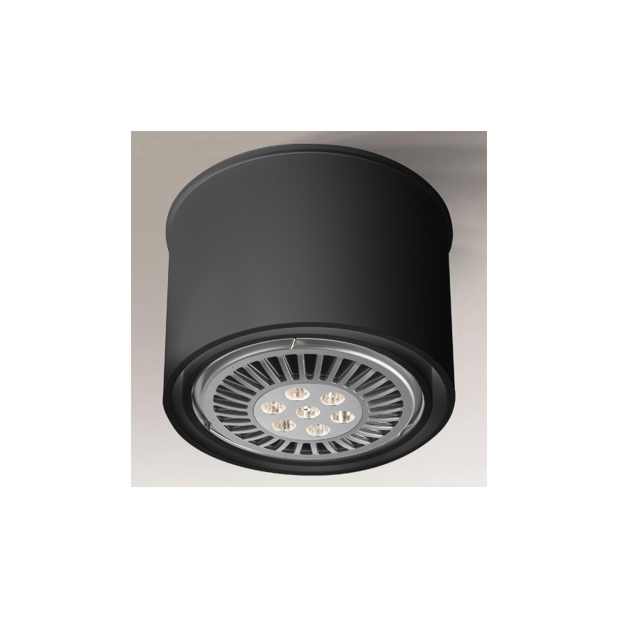 Shilo - Spotlampe 1xGU10/15W/230V sort
