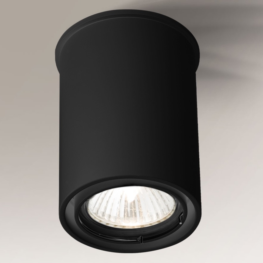 Shilo - Spotlampe 1xGU10/15W/230V sort