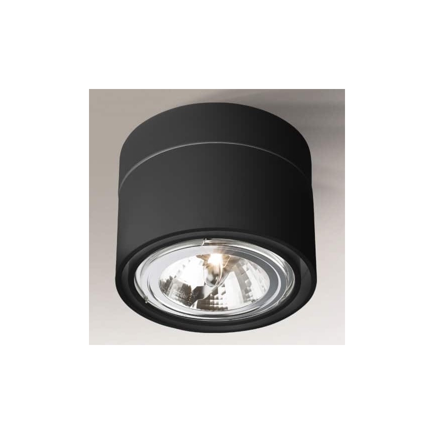 Shilo - Spotlampe 1xGU10/15W/230V sort