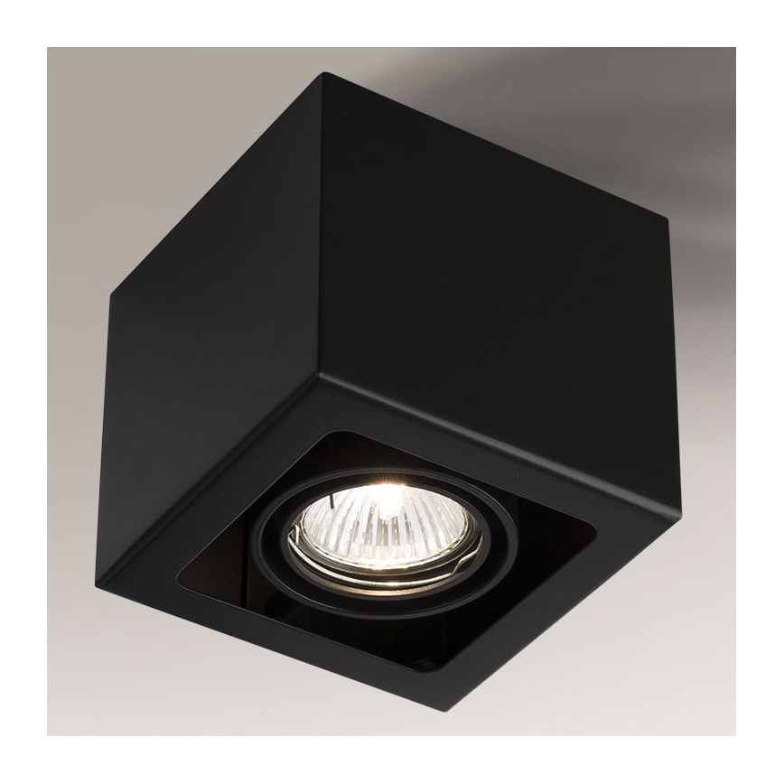 Shilo - Spotlampe 1xGU10/15W/230V sort