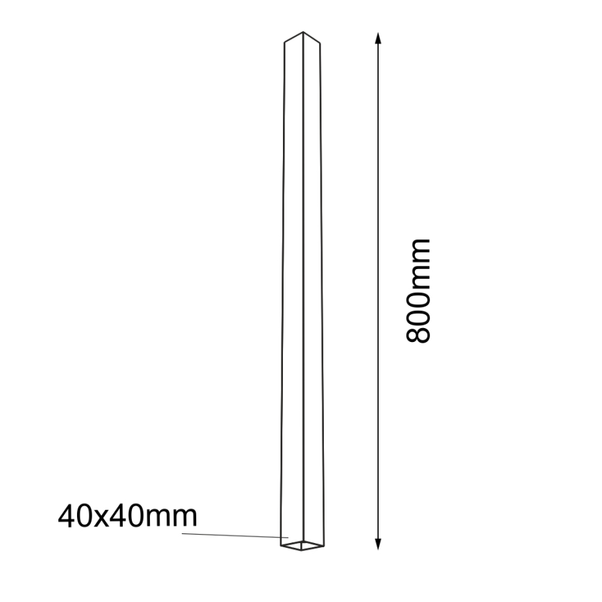 Shilo - Loftlampe 1xGU10/15W/230V sort