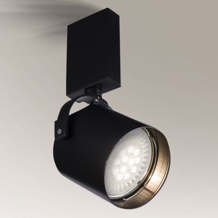 Shilo - Spotlampe 1xGU10/15W/230V sort