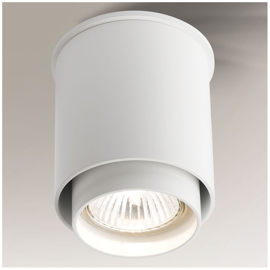 Shilo - Spotlampe 1xGU10/15W/230V hvid