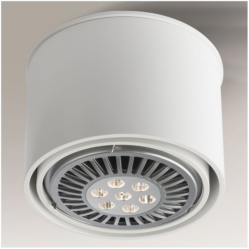 Shilo - Spotlampe 1xGU10/15W/230V hvid
