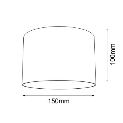 Shilo - Loftlampe 1xGX53/15W/230V hvid